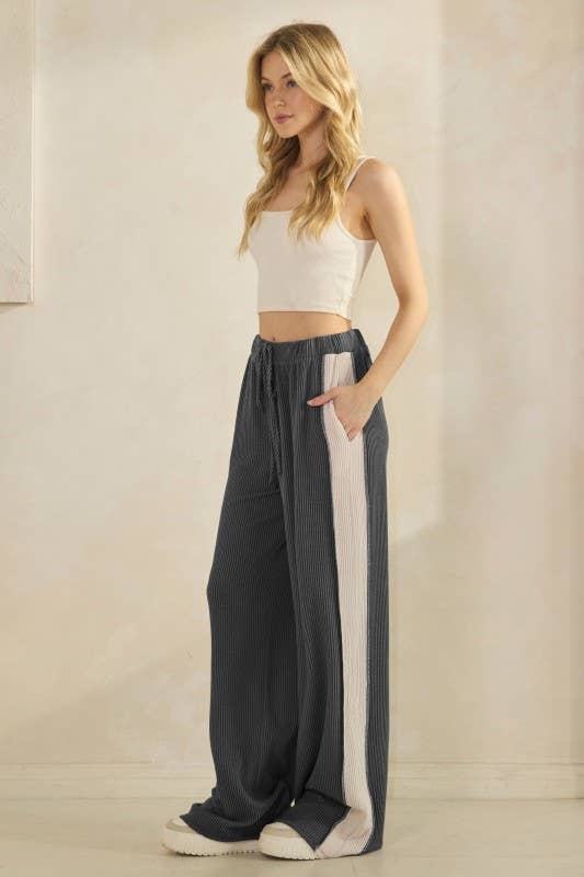 URBAN RIB CASUAL PANTS