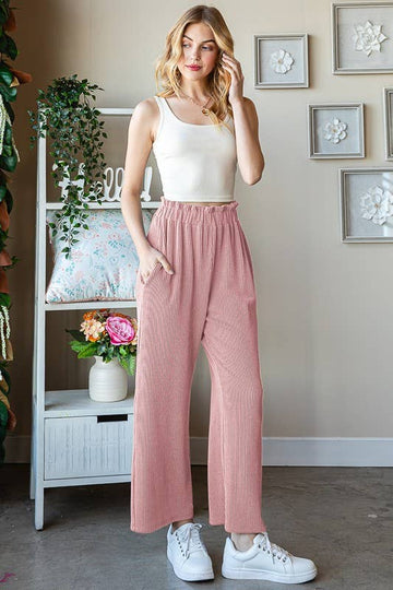 Urban Cropped Ribbed Pants