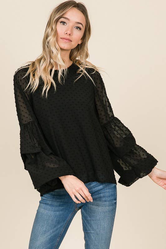 Bell Sleeve Blouse