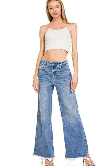 High Rise Flare Bottom Jeans