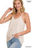 Adjustable Strap V- Neck Cami Top