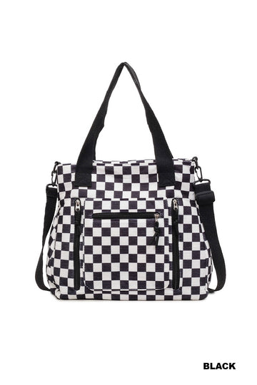 Check, Please! Corduroy Tote Bag