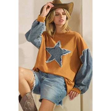 Wild Star Sleeve Pullover